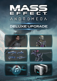 mass effect andromeda deluxe edition items not tgere